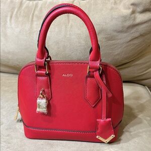 ALDO Red Dome Crossbody